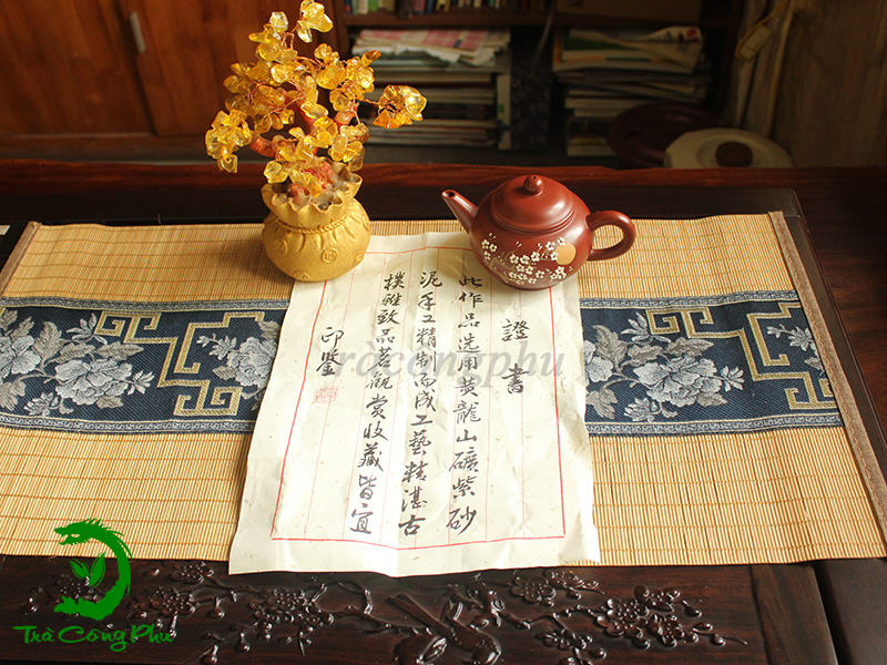 Ấm Tử Sa Thủy Bình Hỉ Thượng Mi Sao - ATS1308